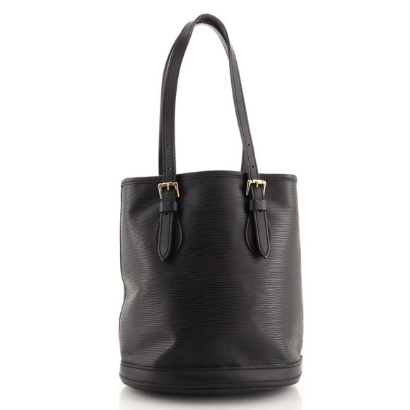 Louis Vuitton Handbags - Louis Vuitton Petit Bucket Bag Epi Leather Black